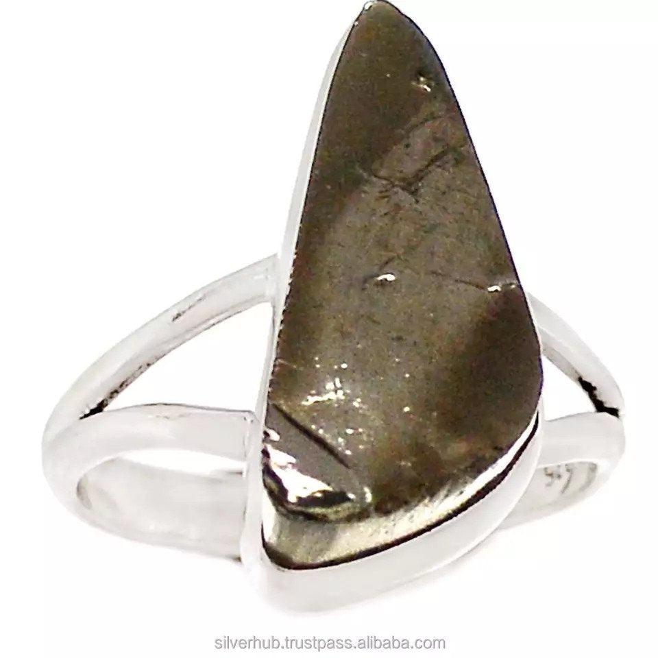 Shungite Ring for EMF Protection-Orgone Energy