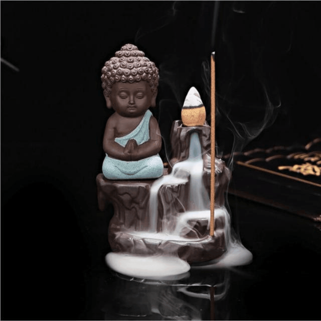 Zen Buddha Incense Burner-Orgone Energy